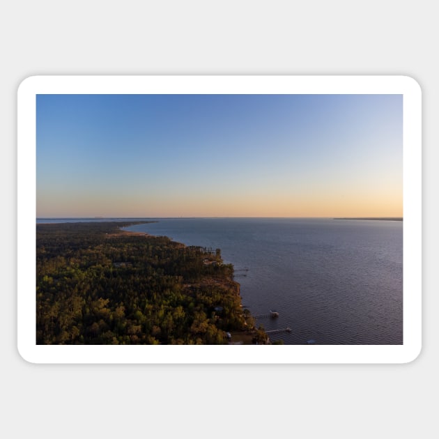 Escambia Bay Sticker by Ckauzmann